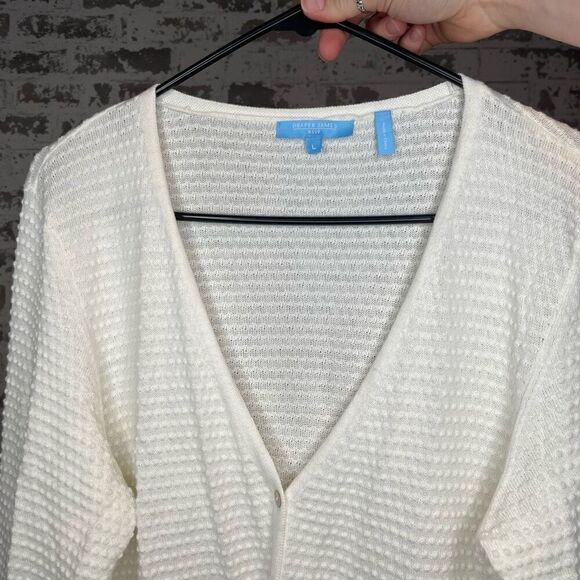 Draper James | women Swiss knot cardigan sweater button down - Picture 1 of 10